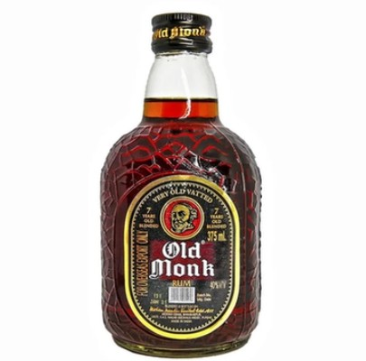 Old Monk Rum Bottle
